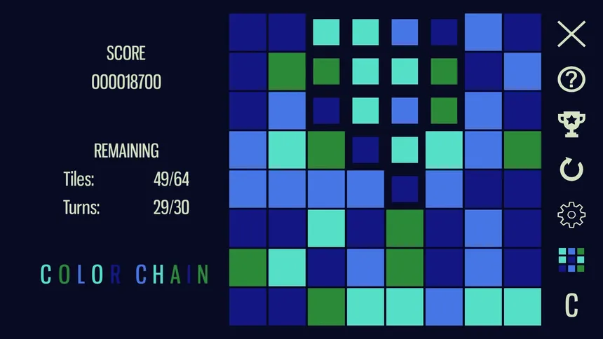 Скриншот 1 к игре Color Chain