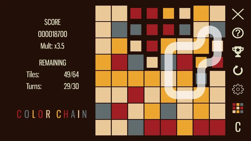 Скриншот 2 к игре Color Chain