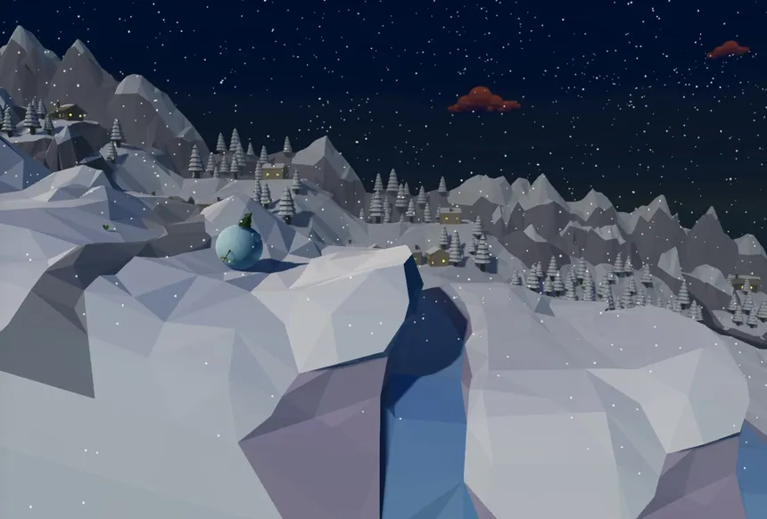 Скриншот 5 к игре Snowballed: Crazy Downhill