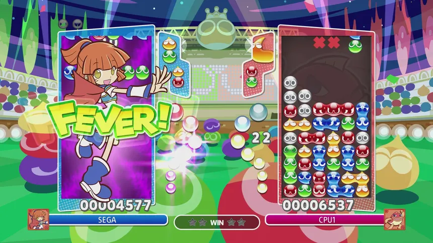Скриншот 1 к игре Puyo Puyo Champions