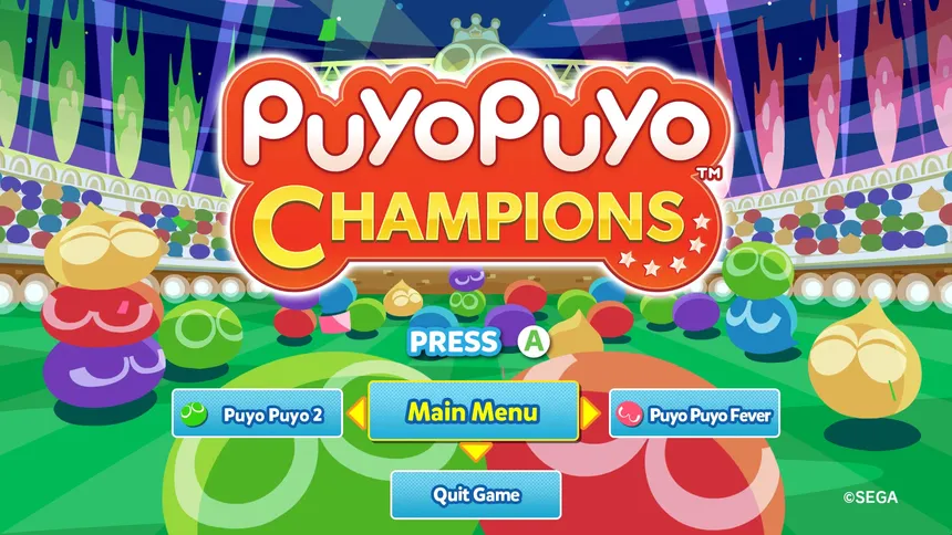 Скриншот 2 к игре Puyo Puyo Champions