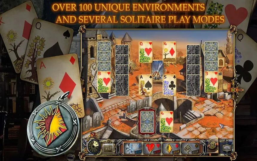 Скриншот 1 к игре Solitaire Mystery: Four Seasons