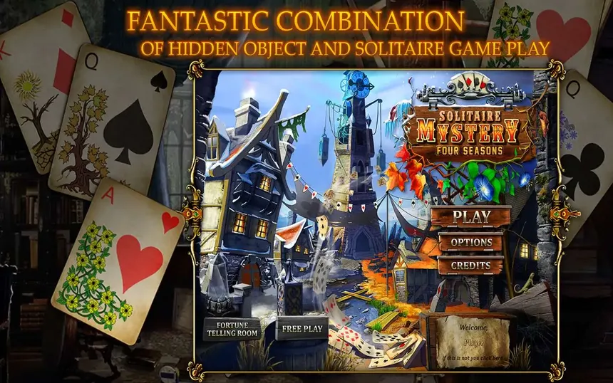 Скриншот 2 к игре Solitaire Mystery: Four Seasons