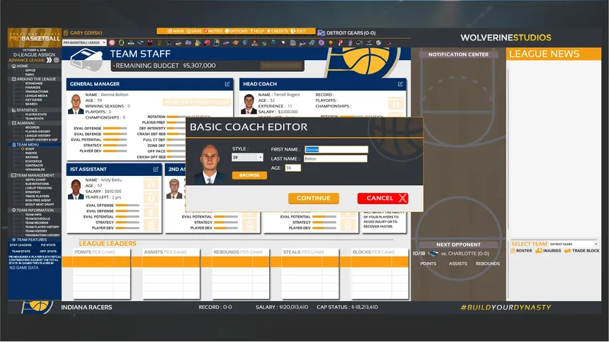Скриншот 4 к игре Draft Day Sports: Pro Basketball 2019