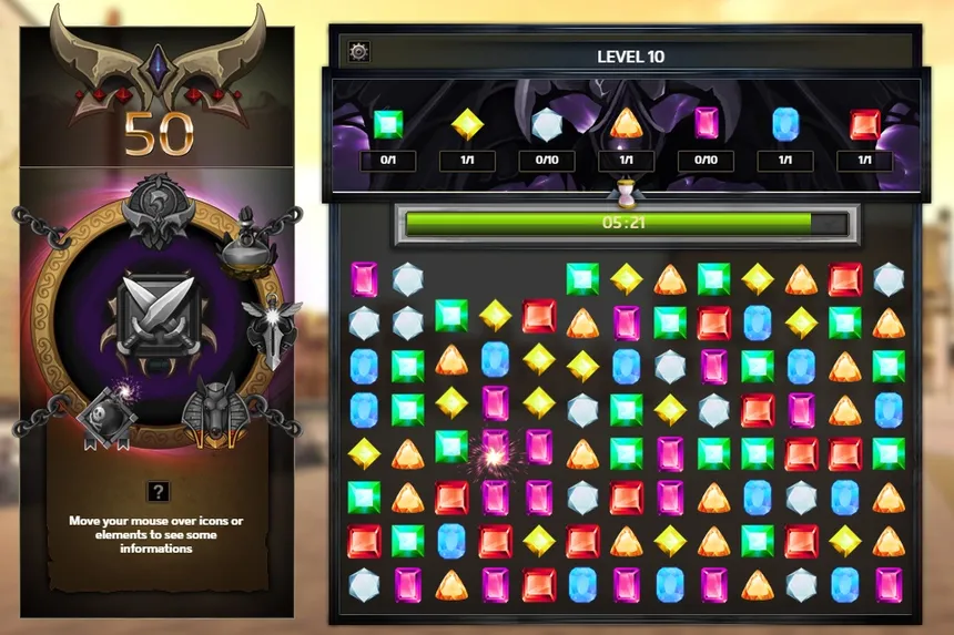 Скриншот 8 к игре Gems Kingdom