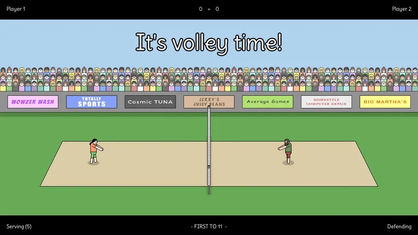 Скриншот 1 к игре Actual Volleyball