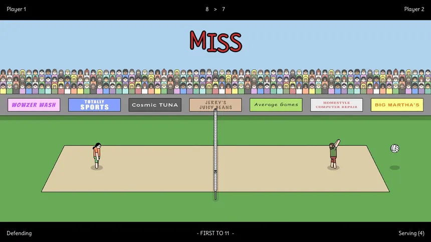 Скриншот 3 к игре Actual Volleyball