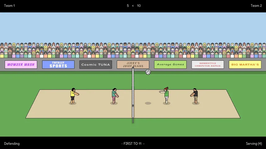 Скриншот 4 к игре Actual Volleyball