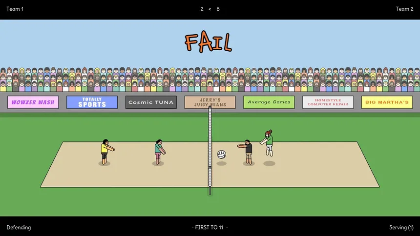 Скриншот 6 к игре Actual Volleyball