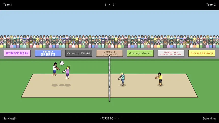 Скриншот 7 к игре Actual Volleyball