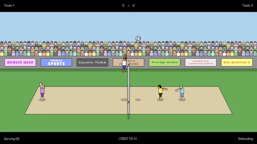 Скриншот 8 к игре Actual Volleyball
