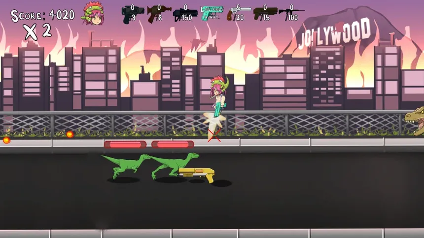 Скриншот 3 к игре DAMNOSAUR