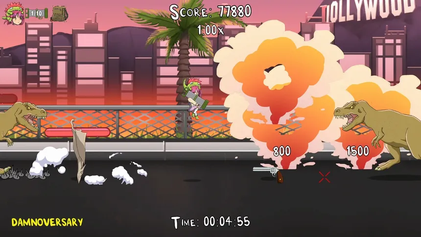 Скриншот 6 к игре DAMNOSAUR