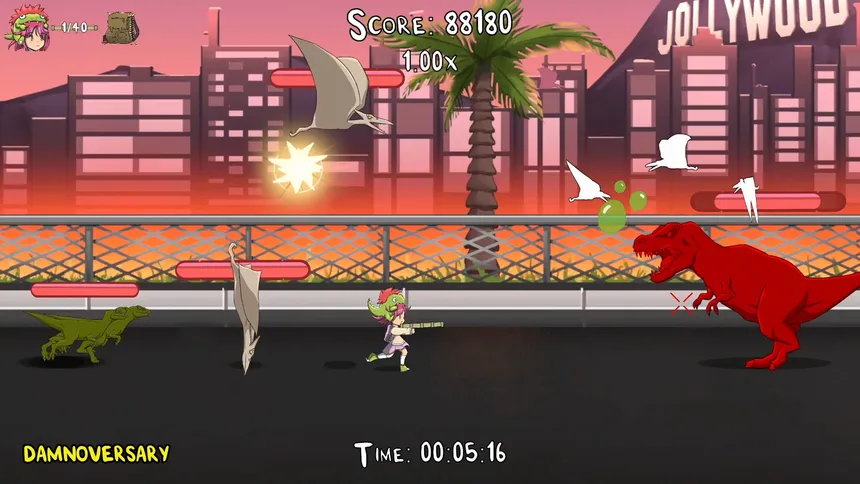 Скриншот 8 к игре DAMNOSAUR
