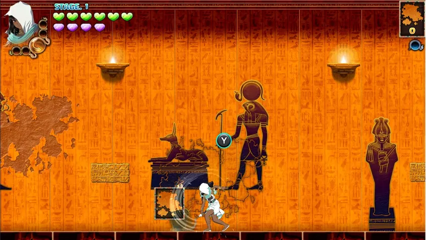 Скриншот 1 к игре Ankh Guardian - Treasure of the Demon's Temple/ゴッド・オブ・ウォール 魔宮の秘宝