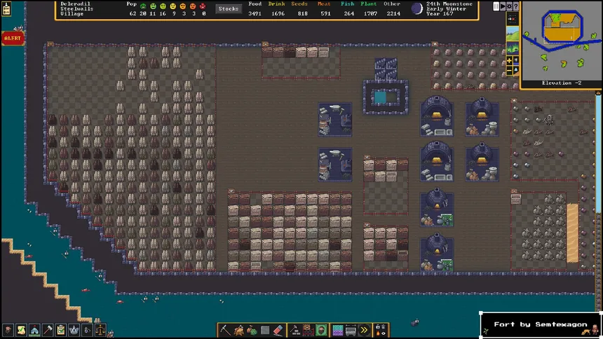 Скриншот 6 к игре Dwarf Fortress