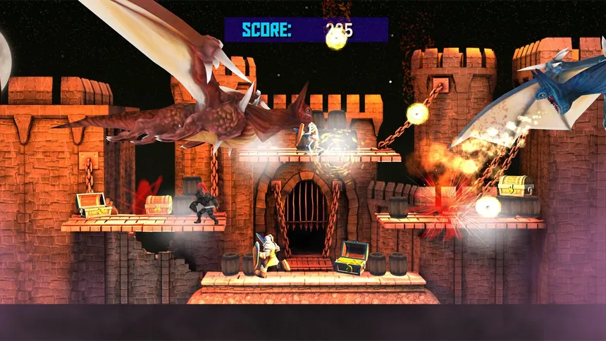 Скриншот 2 к игре Escape From The Dragons