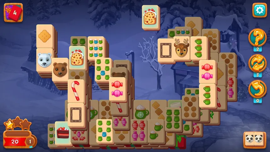 Скриншот 4 к игре Mahjong Fest: Winterland