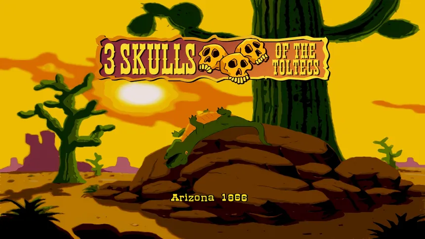 Скриншот 1 к игре Fenimore Fillmore: 3 Skulls of the Toltecs