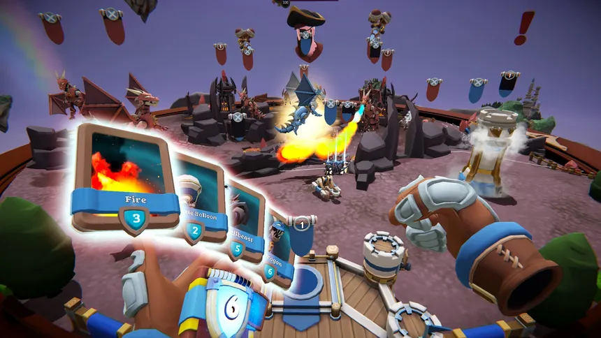 Скриншот 4 к игре Skyworld: Kingdom Brawl