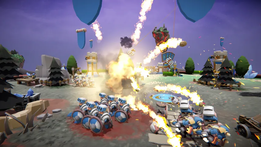 Скриншот 5 к игре Skyworld: Kingdom Brawl