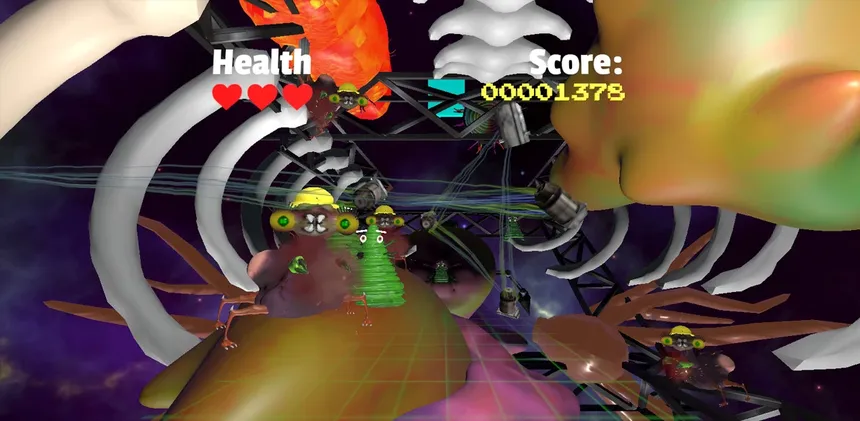 Скриншот 1 к игре SpaceFrog VR
