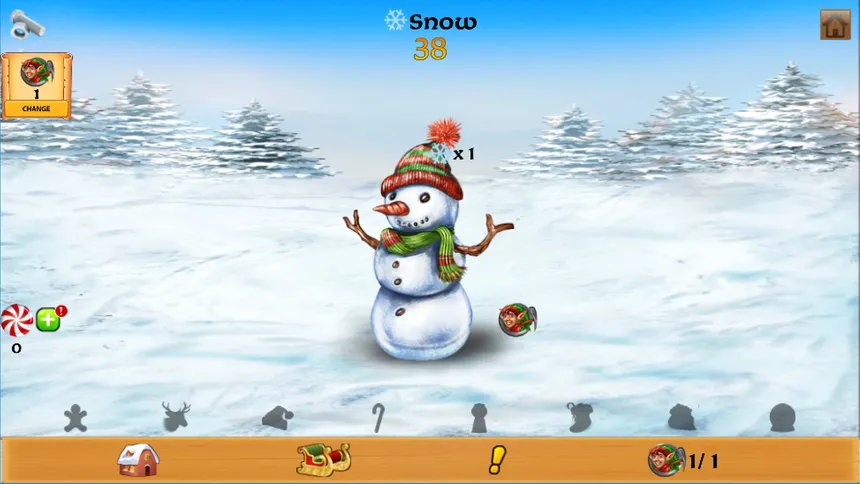 Скриншот 1 к игре Christmas Clicker: Idle Gift Builder