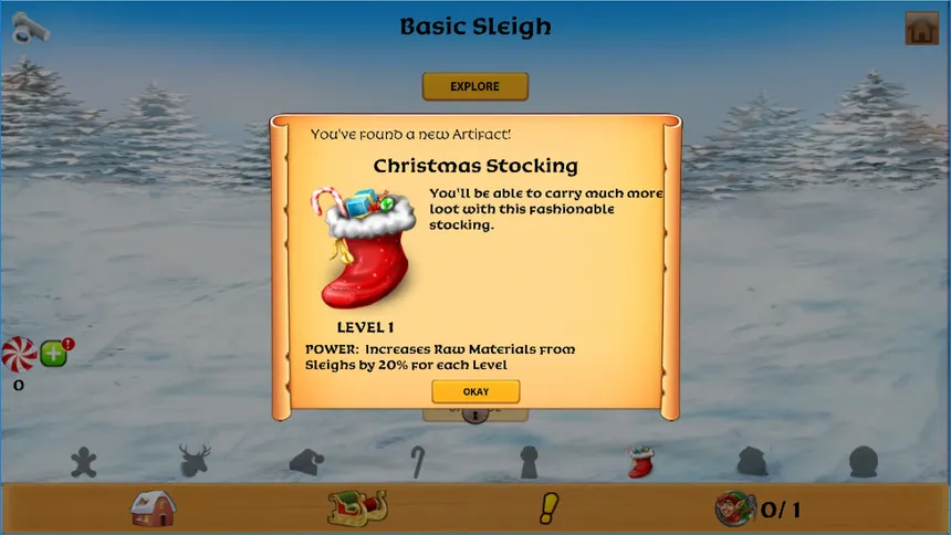 Скриншот 4 к игре Christmas Clicker: Idle Gift Builder