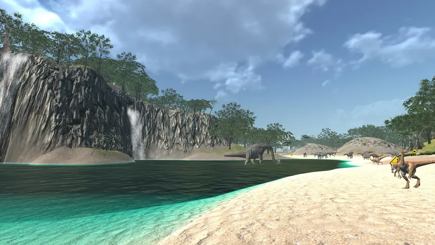Скриншот 1 к игре Dinosaurus Life VR