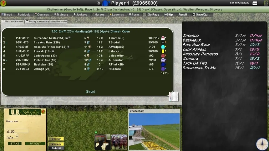 Скриншот 7 к игре Starters Orders 7 Horse Racing