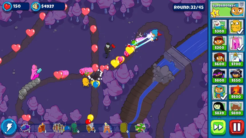 Скриншот 2 к игре Bloons Adventure Time TD