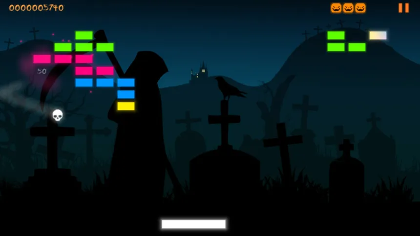 Скриншот 1 к игре Brick Breaker Halloween