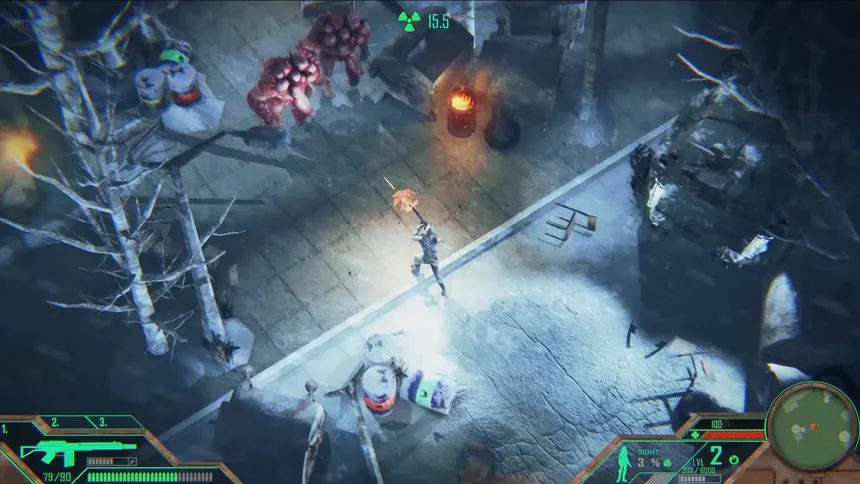Скриншот 1 к игре Zone Anomaly