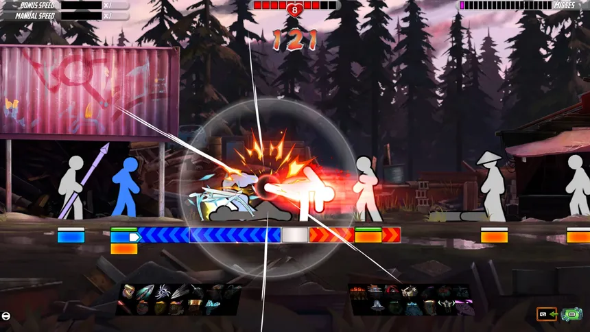 Скриншот 1 к игре One Finger Death Punch 2