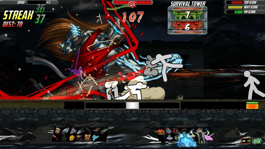 Скриншот 2 к игре One Finger Death Punch 2