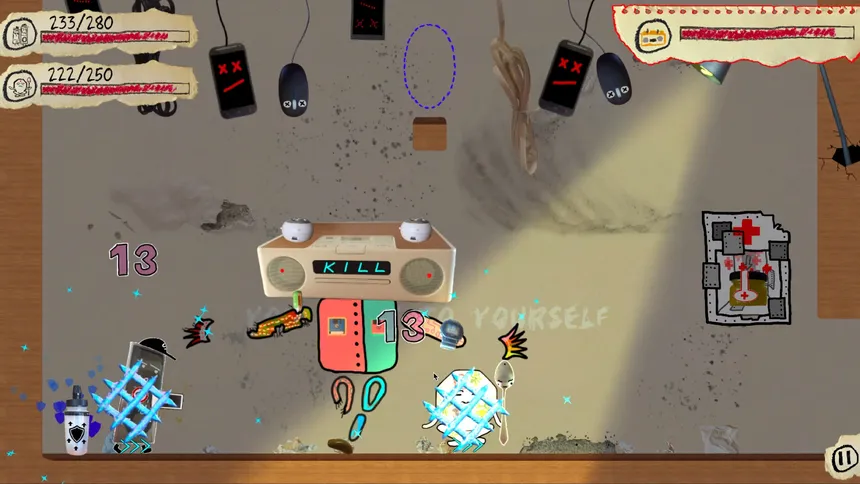 Скриншот 3 к игре Knights Rubbish