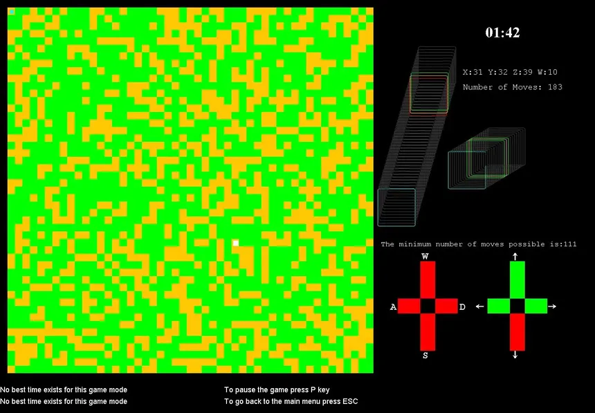 Скриншот 4 к игре Maze 4D