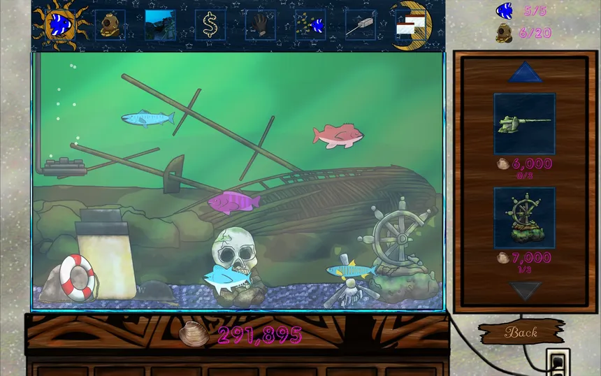 Скриншот 2 к игре Noms the Fish