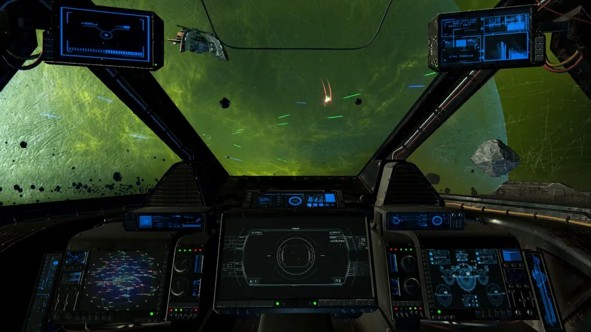 Скриншот 3 к игре Space Battle VR