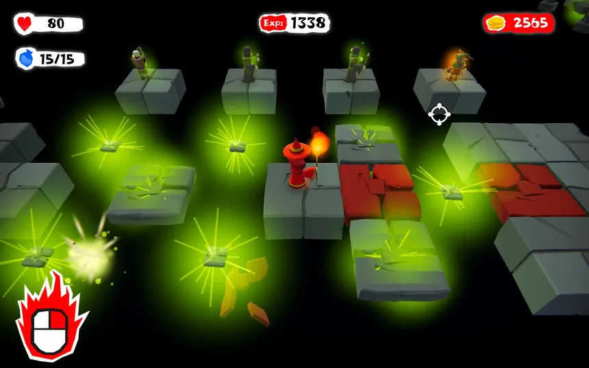 Скриншот 2 к игре Magician of Fire