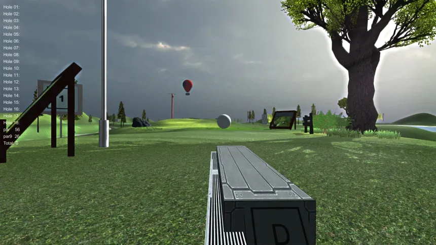 Скриншот 1 к игре Rocket Golf - Drive