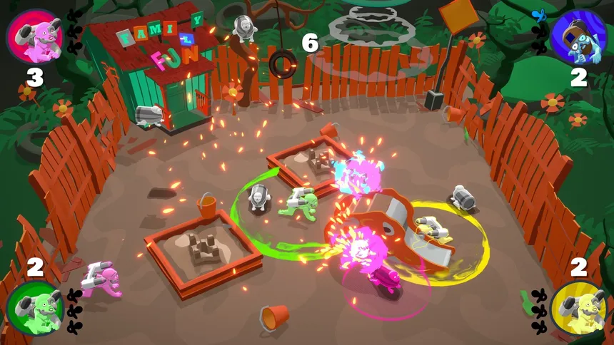 Скриншот 1 к игре Exploding Babies