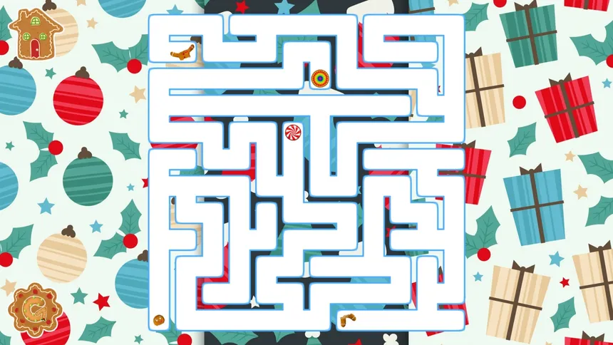 Скриншот 1 к игре aMAZE Christmas