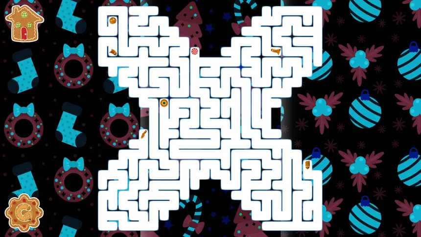 Скриншот 2 к игре aMAZE Christmas