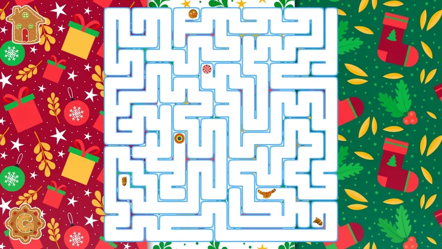 Скриншот 4 к игре aMAZE Christmas