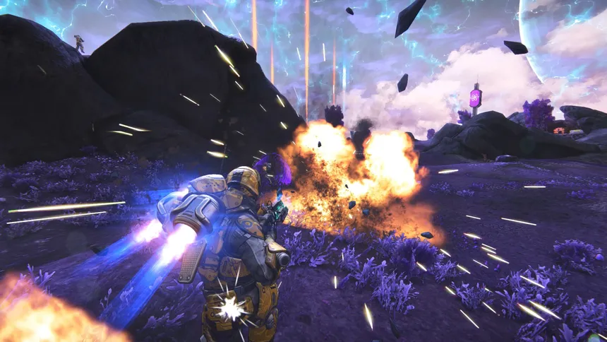 Скриншот 1 к игре PlanetSide Arena