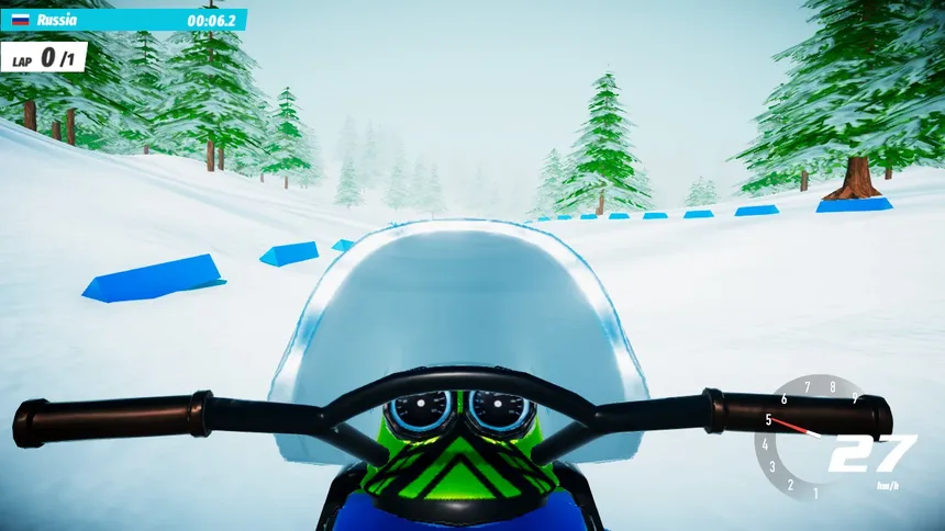 Скриншот 1 к игре Ski Drive: Biathlon