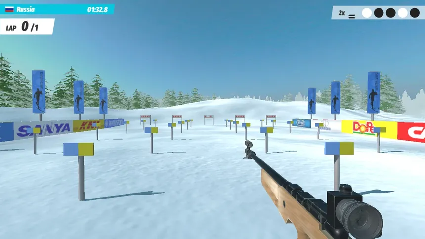Скриншот 2 к игре Ski Drive: Biathlon