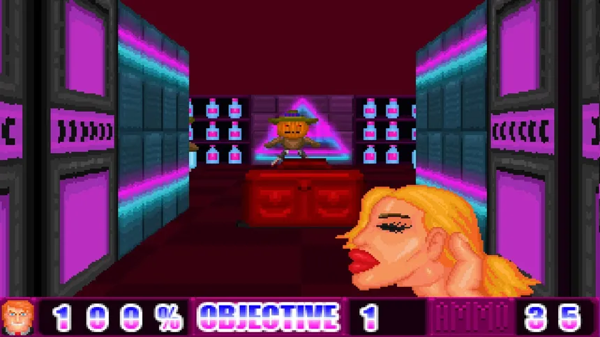 Скриншот 1 к игре Donald VS Martians