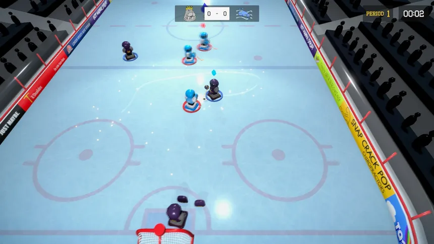 Скриншот 4 к игре 3 on 3 Super Robot Hockey